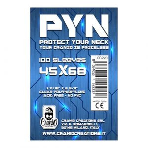 Cranio Creations Sleeves - CC223 PYN - 100 sleeves - format 45 x 68 - Jeu de voyage