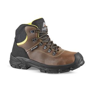 Aimont Chaussure de sécurité montante de type brodequin YARD S3 SRC - 00DYC26 - taille: 40 - Marron / Noir