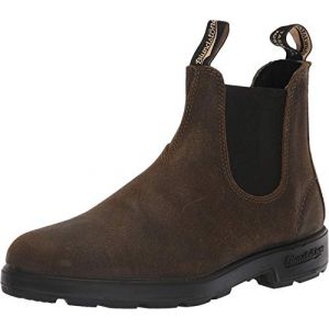 Blundstone Homme Original 500 Series Bottine Chelsea, Brun Olive Foncé, 41.5 EU