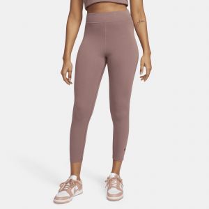 Nike Legging 7/8 taille haute Sportswear Classic pour femme - Pourpre - Taille M (FR 42-44) - Female