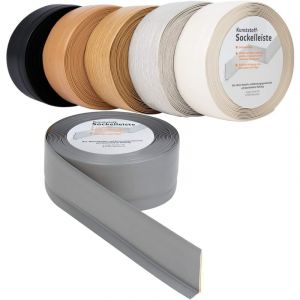 Plinthe Oslo pvc 50 x 15 mm Gris Longueur: 15 mètres - Gris