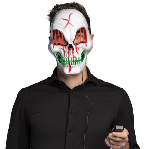 Ruedelafete Masque LED : Blood skull