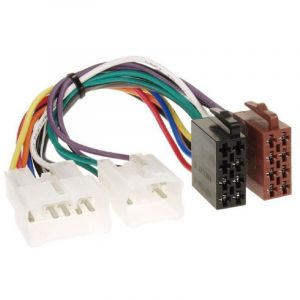 Fiche ISO Autoradio - ADNAUTO - AI4 - Universelle - Compatible Daihatsu Lexus Toyota - Noir