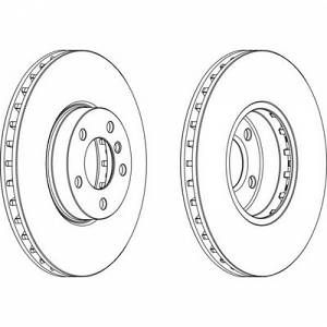 Ferodo 1 Disque de frein DDF1714C-1