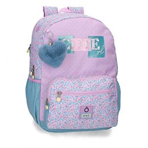 Enso Joumma Bags Cute Girl computer backpack two compartments purple