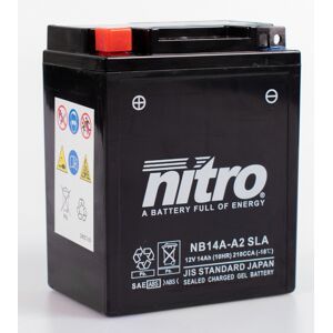 Image de Nitro Batterie 12v 14 ah nb14a-a2 sla sans entretien prete a l'emploi activee en usine (lg 134xl89xh176)