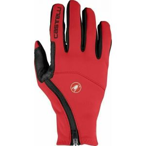Castelli Gants espresso mortirolo rouge m