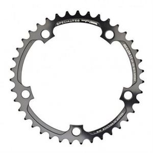 Plateau route diam 130 inter 39dts noir goa 11 (comp shimano) 10/11v ta 5 branc s