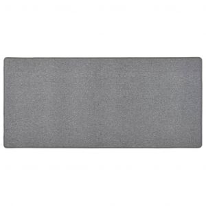 Image de VidaXL Tapis de couloir Gris fonc? 80x150 cm