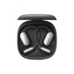 Xiaomi Ecouteurs OpenWear Stereo Pro sans fil True Wireless Stereo TWS Bluetooth 5.4 pour appels et musique Noir Argent