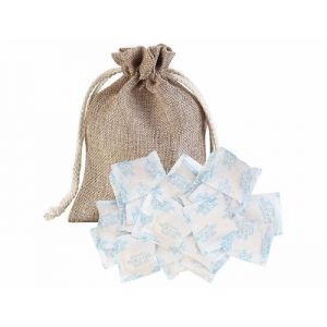 Sichler Haushaltsgeräte : Absorbeur d'humidité réutilisable avec 25 capsules de gel de silice 10 g