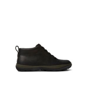 Image de Camper Pour femme. Baskets en cuir Peu Pista GM noir