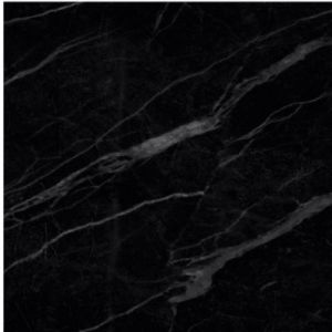 Cameleo Crédence de cuisine auto-adhésive aspect marbre noir l. 200 cm x H. 40 cm x ép. 0,2 mm