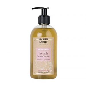 Marius Fabre Savon liquide de Marseille Fleur de cerisier et Grenade 400ml