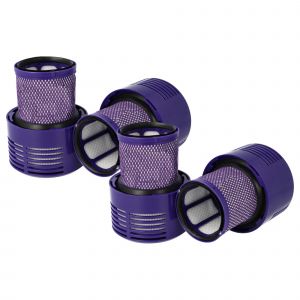 Vhbw 4x filtre compatible avec Dyson Cyclone SV12 Animal, SV12 Absolute, V10 Animal, V10 Absolute aspirateur - filtre HEPA violet