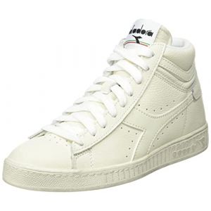 Diadora Game L High Waxed, Chaussure de Piste d'athltisme Mixte, Blanc, 37 EU
