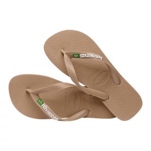 Image de Havaianas Tongs BRASIL LOGO - Couleur 35 / 36 - Taille Beige