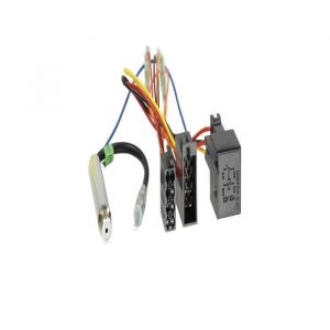 Adaptateur ISO Autoradio compatible avec Audi Seat Skoda VW phantom