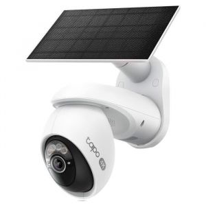 Tapo C660 KIT V1 - Solar-Powered Security Camera Kit - caméra de surveillance réseau - panoramique / inclinaison - extérieur - résistant aux intempéries - couleur (Jour et nuit) - 8 MP - 3840 x 2160 - 4K - Focale fixe - audio - sans fil - Wi-Fi - 2.4