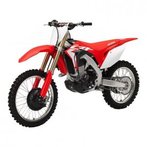 New Ray Honda CRF 450R 2017 1:12 rouge/blanc