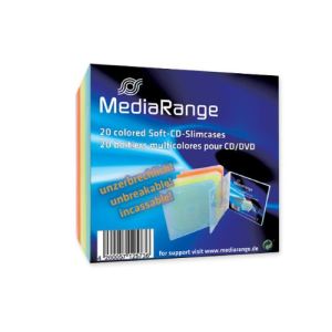 MediaRange BOX37 - 20 bo&icirc;tiers incassables pour CD et DV