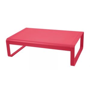 Image de Fermob Table basse Bellevie / Aluminium - 103 x 75 cm rose praline en métal