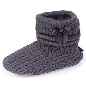 Isotoner Chaussons Bottillons Hauts Femme