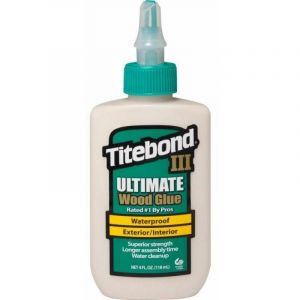 Titebond Ultimate Colle à bois pour l'intérieur et l'extérieur, imperméable, 118 ml, 141/2
