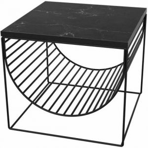 Image de AYTM Table d'appoint Sino / Porte revues - Marbre noir en pierre