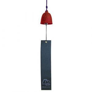 Iwachu Cloche de Feng Shui Grand Rouge 40 cm - MM27025WR