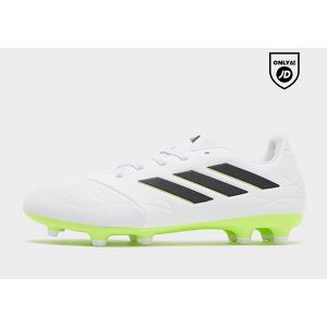 Adidas Mixte Copa Pure II.3 Football Shoes (Firm Ground), FTWR White/Core Black/Lucid Lemon, 40 2/3 EU