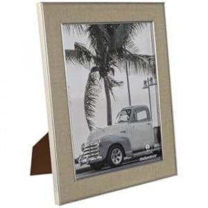 Home ESPRIT Cadre Photo Argent Verre Polystyrène 25,5 x 1,5 x 30,5 cm