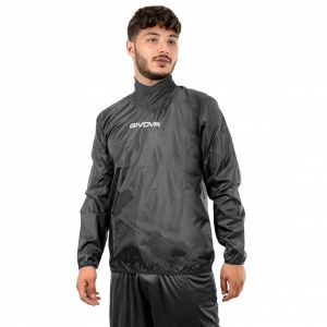 Veste imperméable col côtelé Givova