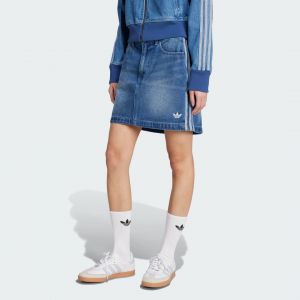 Adidas Mini-jupe denim 3 bandes Adicolor