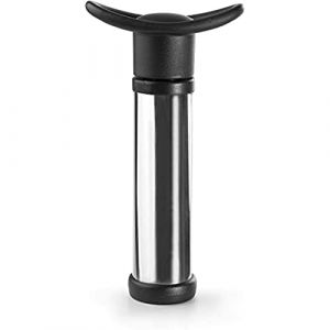 POMPE A VIDE INOX + 2 BOUCHONS 15 CM
