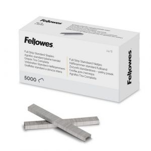 Fellowes Agrafes 26/6, pour le bureau et la maison, bandes de 107 mm, lot de 5000 agrafes, 5117501