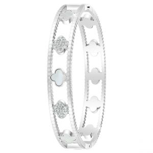 Jonc Femme So Charm - B4003-ARGENT - Bracelet Mode Argent&eacute;
