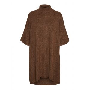 Vero Moda Poncho femme Plaza - marron - TU