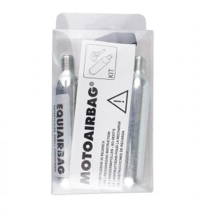 Kit de recharge avec 3 cartouches de dioxyde de carbone Equiairbag