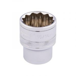 Draper Tools H-AF/B 1/2in Square Drive Hi-Torq 12 Point Socket 1.1/16in