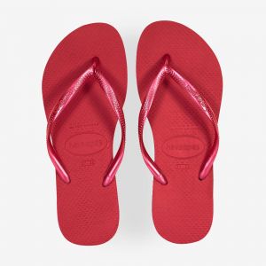 Havaianas Pour femme. Baskets Slim pink