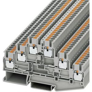 Phoenix contact Bloc de jonction à plusieurs étages Conditionnement: 1 pc(s) PT 2,5-3L BU 3210509