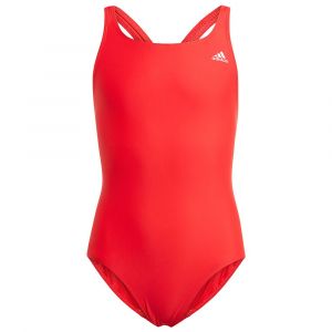 Image de Adidas Maillot De Bain Solid Fitness 110 cm Vivid Red / White