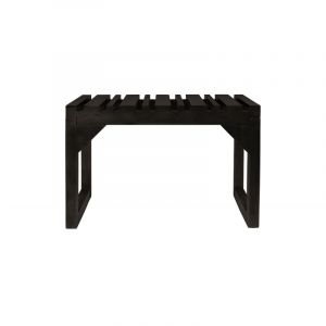 Dutchbone Banc en bois noir