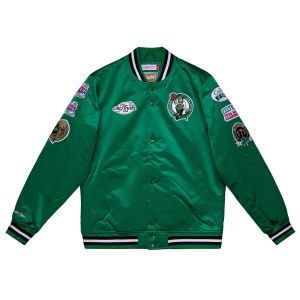 Mitchell & ness Blouson satin Boston Celtics Champ City