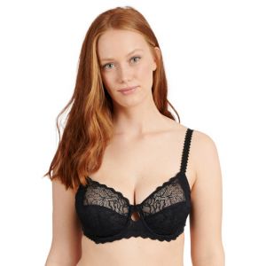 Sans Complexe Soutien-gorge &agrave; armatures Oc&eacute;ane - Couleur 100C, 100D, 100E, 100F, 105C, 105D, 105E, 105F, 110C, 110D, 110E, 110F, 90C, 90D, 95C, 95D, 95E - Taille Noir