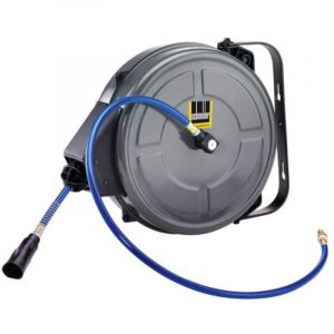 Schneider Druckluft GmbH DGKD312517 Schneider airsystems Dévidoir de tuyau à air comprimé SLA 8-15 Longueur 15 m Raccord rapide et raccord enfichable pivotant