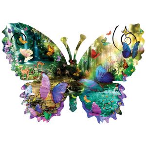 Sunsout Puzzle pièces XXL - Alixandra Mullins - Forest Butterfly