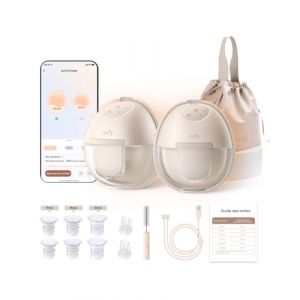 Tire-lait eufy S1 Portable Mains Libres avec Technologie Chauffante et Aspiration Clinique