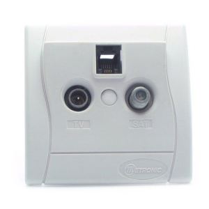 Metronic 417218 - Prise TV murale